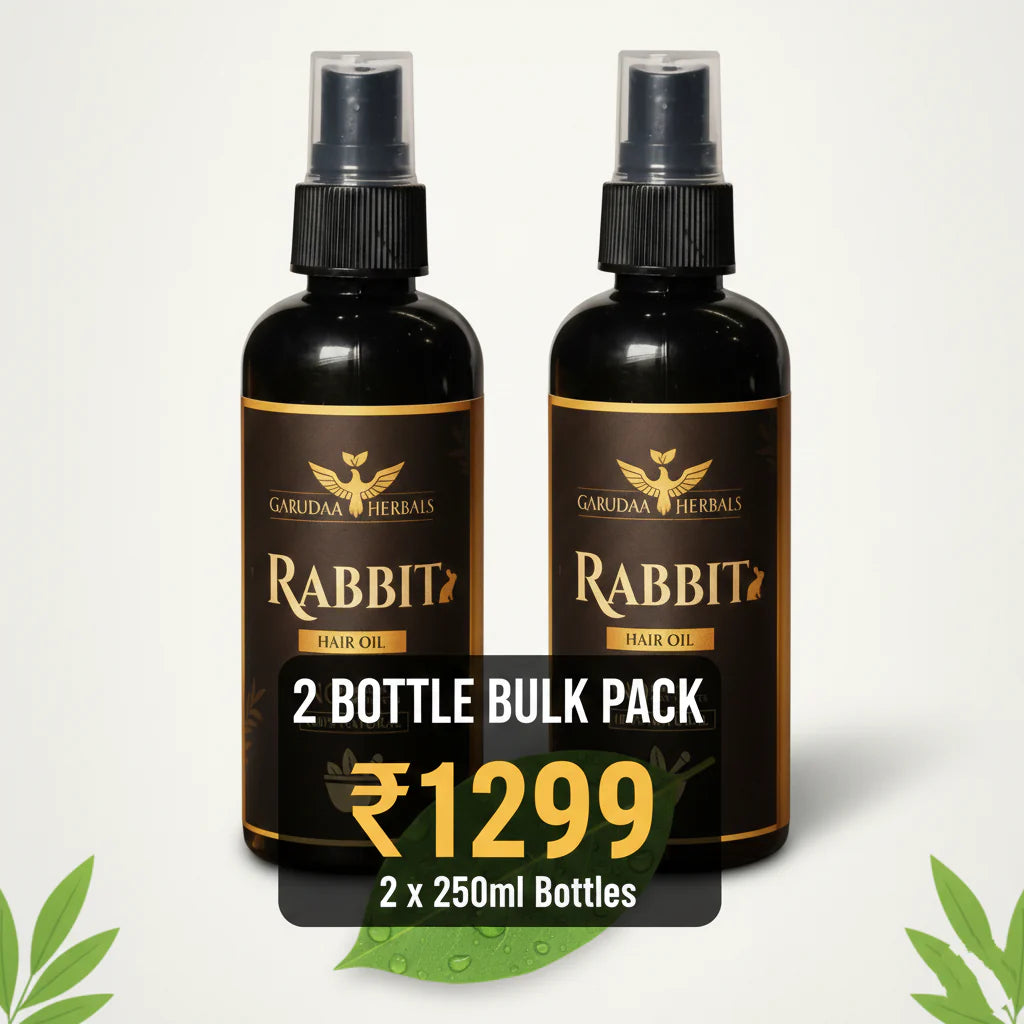 Rabbit Herbal Hair Oil – 100% Stronger, Healthier Growth